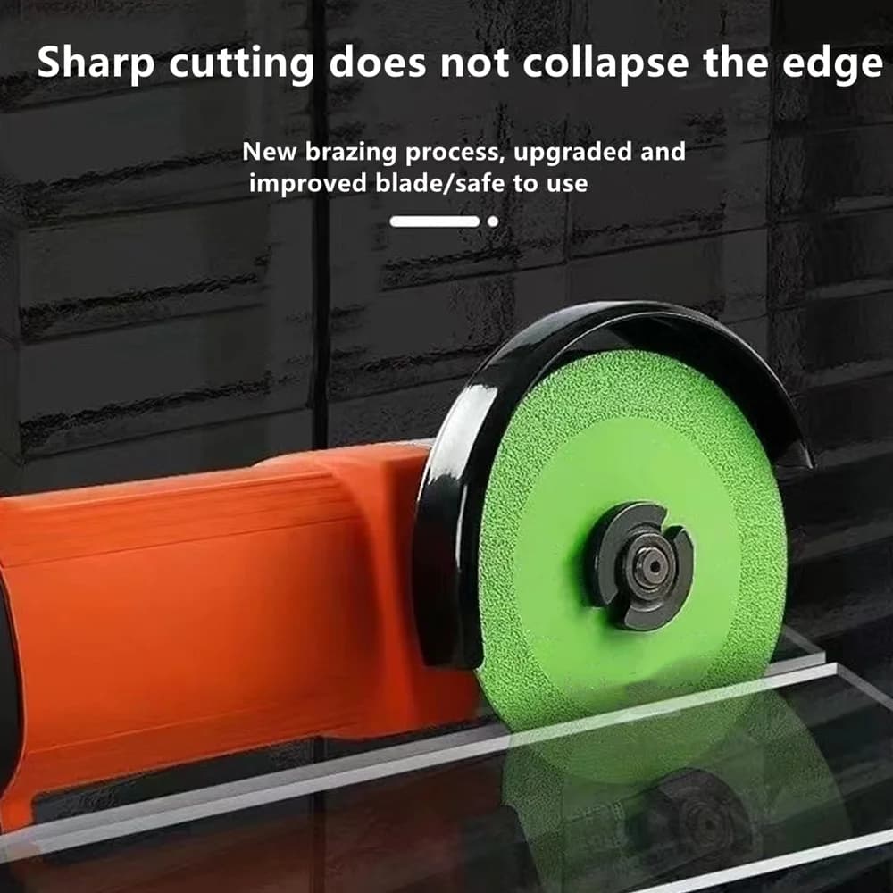 75mm Diamond Cutting Disc | Ultra-Thin Glass & Ceramic Blade for Angle Grinders - Thumbnail 6
