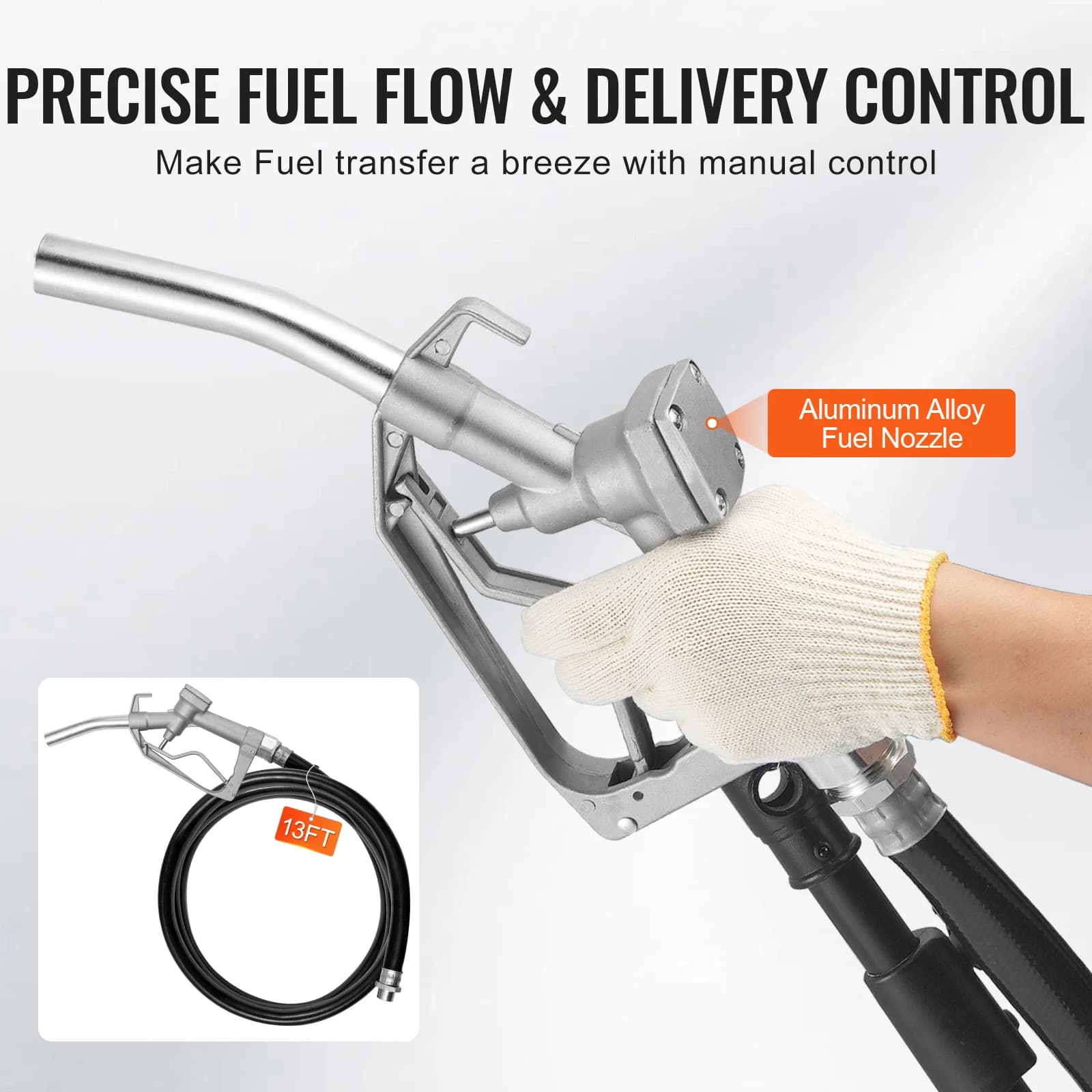 12V Diesel Transfer Pump | 5-12GPM Portable Fuel Pump | For Diesel & Methanol Blends - Thumbnail 5