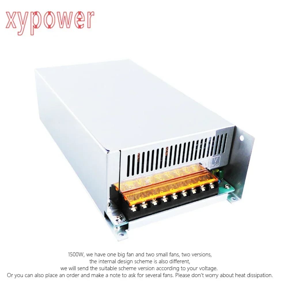 High-Power Switching PSU | 1500W Universal Power Supply | 12V-90V DC Output for Motors & Mining Rigs - Thumbnail 3