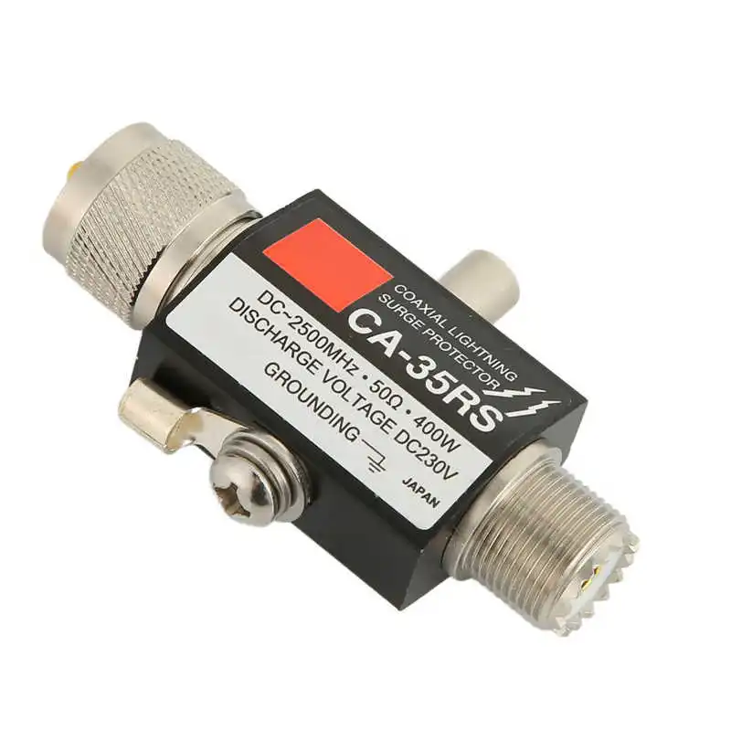 UHF Coaxial Surge Protector | 400W Male to Female Arrester | CA-35RS Model - Thumbnail 2