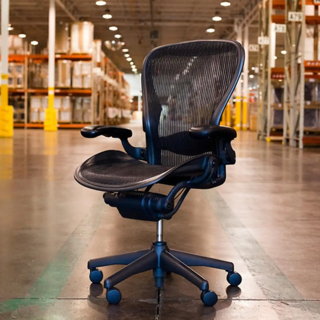 Adjustable Office Chair | Quick Assembly Desk Chair | Size B with All Features Included - Thumbnail 2