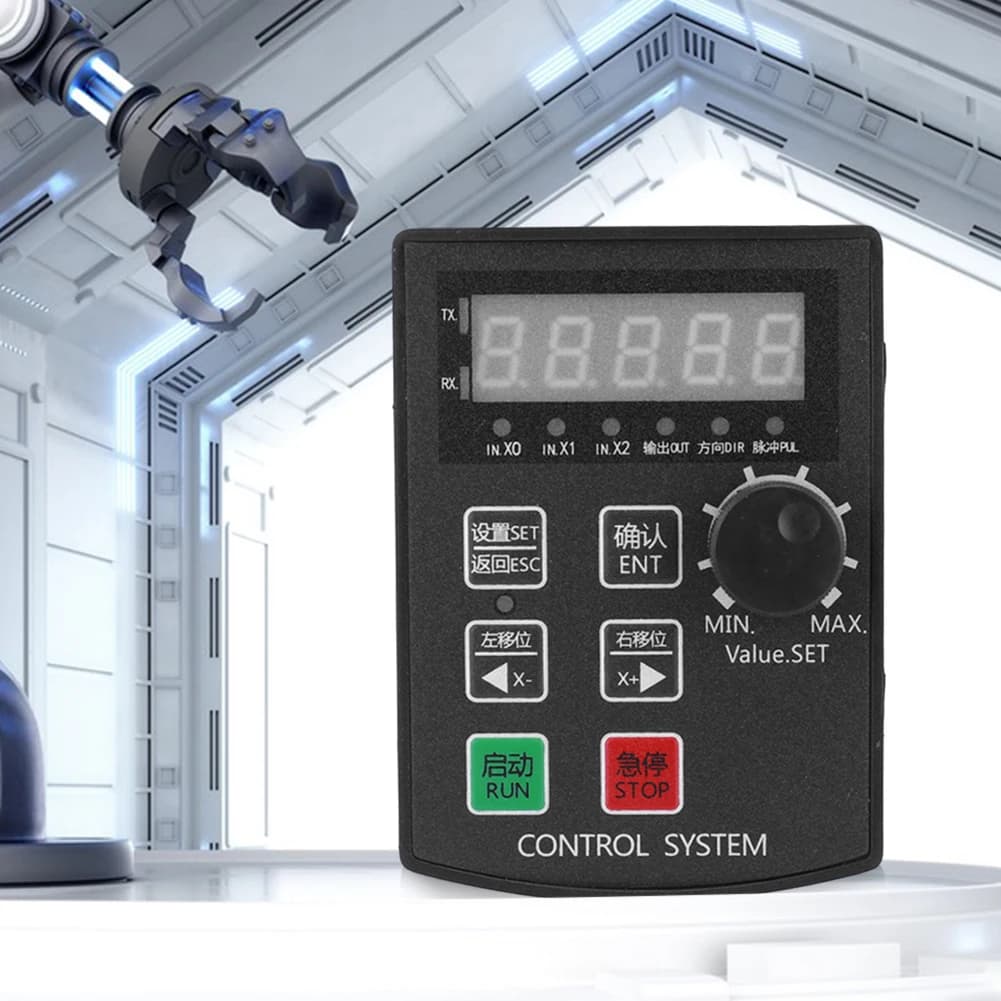 Professional CNC Motion Control Board | 5-Digit Display | 12V-24V Stepper & Servo Motor Driver - Thumbnail 2