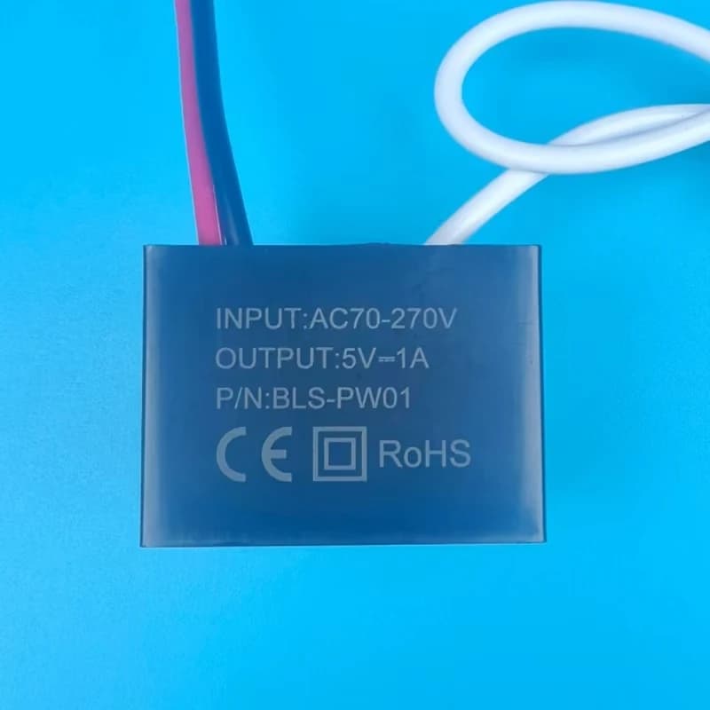 AC to DC Power Adapter | 220V to 5V USB | Waterproof for Security Cameras & WiFi Devices - Thumbnail 4