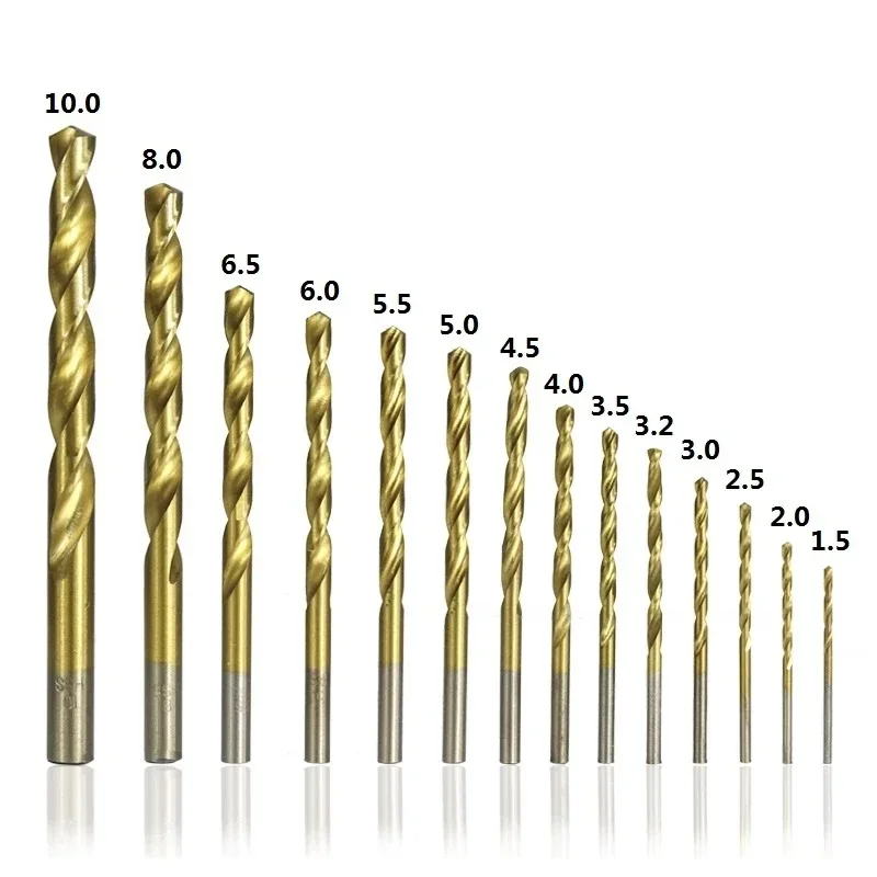 99Pcs HSS Drill Bit Set | Professional Metric Sizes 1.5-10mm | For Hard Metals & Woodworking - Thumbnail 4
