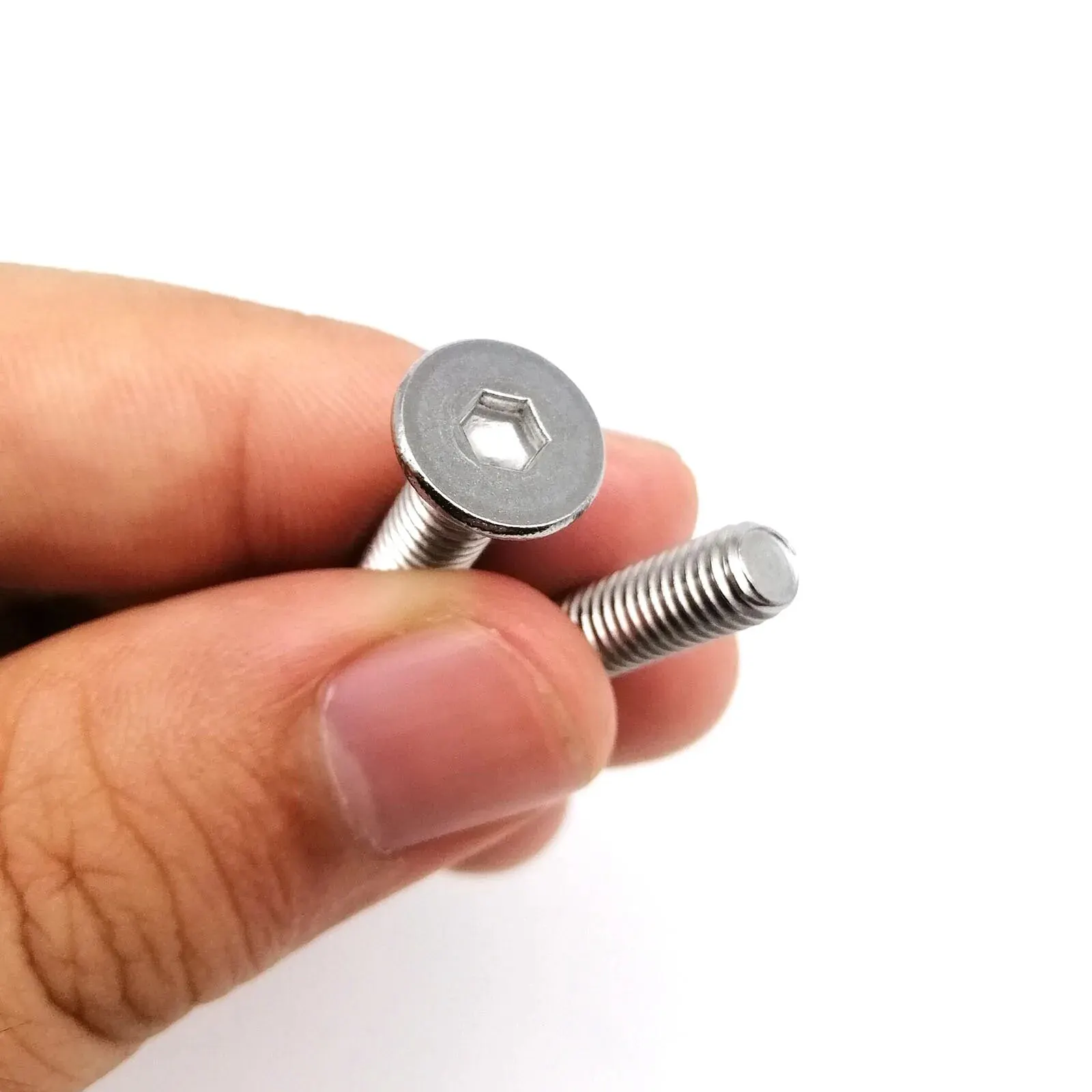 Hex Socket Wafer Screws | A2-70 Stainless Steel | Ultra-Thin M2-M8 Bolts - Thumbnail 5