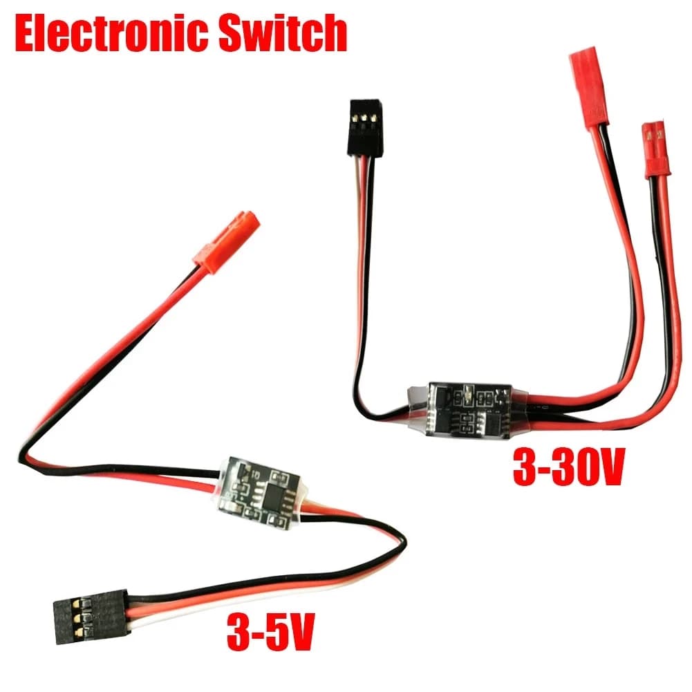 High-Current Remote Control Switch | 2-20A PWM Signal Control for Drones & Pumps | 3-30V DC - Thumbnail 3