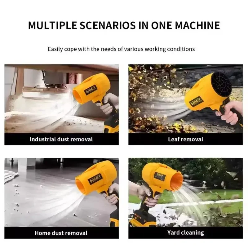 DeWalt 20V MAX Cordless Blower | High-Velocity Dust Removal | Portable Workshop & Household Cleaner - Thumbnail 5