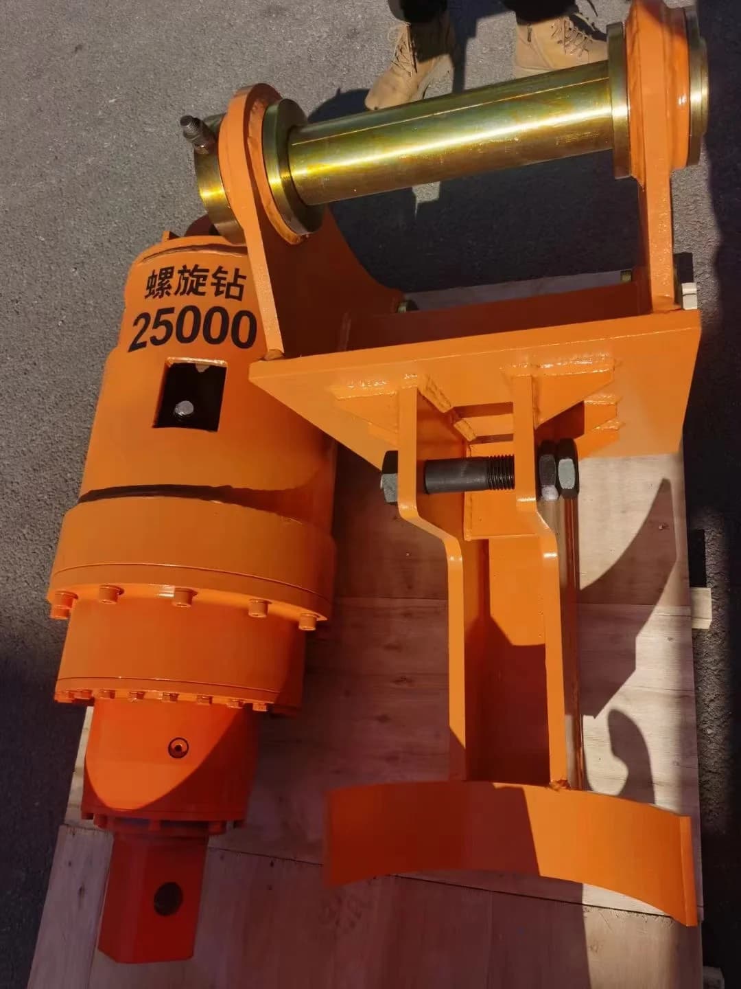 Earth Auger Drill Bit | 1-3 Ton Skid Steer & Mini Excavator Attachment | Professional Ground Hole Digger - Thumbnail 3
