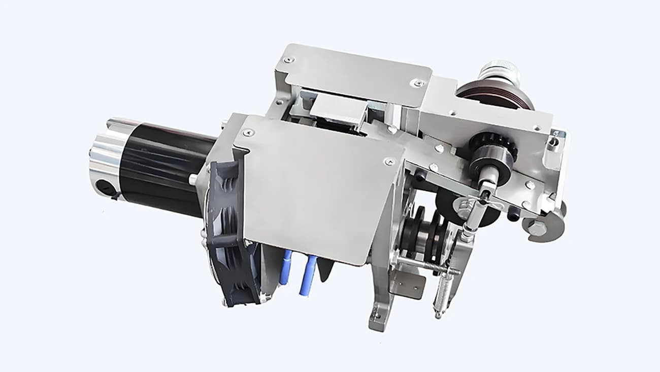 Beyond Pack BY-P03 automatic strapping machine for industrial packaging with servo-driven tensioner for PP tapes