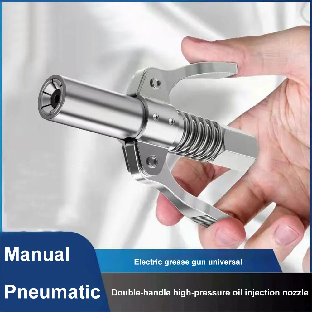 High-Pressure Grease Gun Tip | 10,000 PSI Leak-Free Seal | Quick-Release Coupler - Thumbnail 3