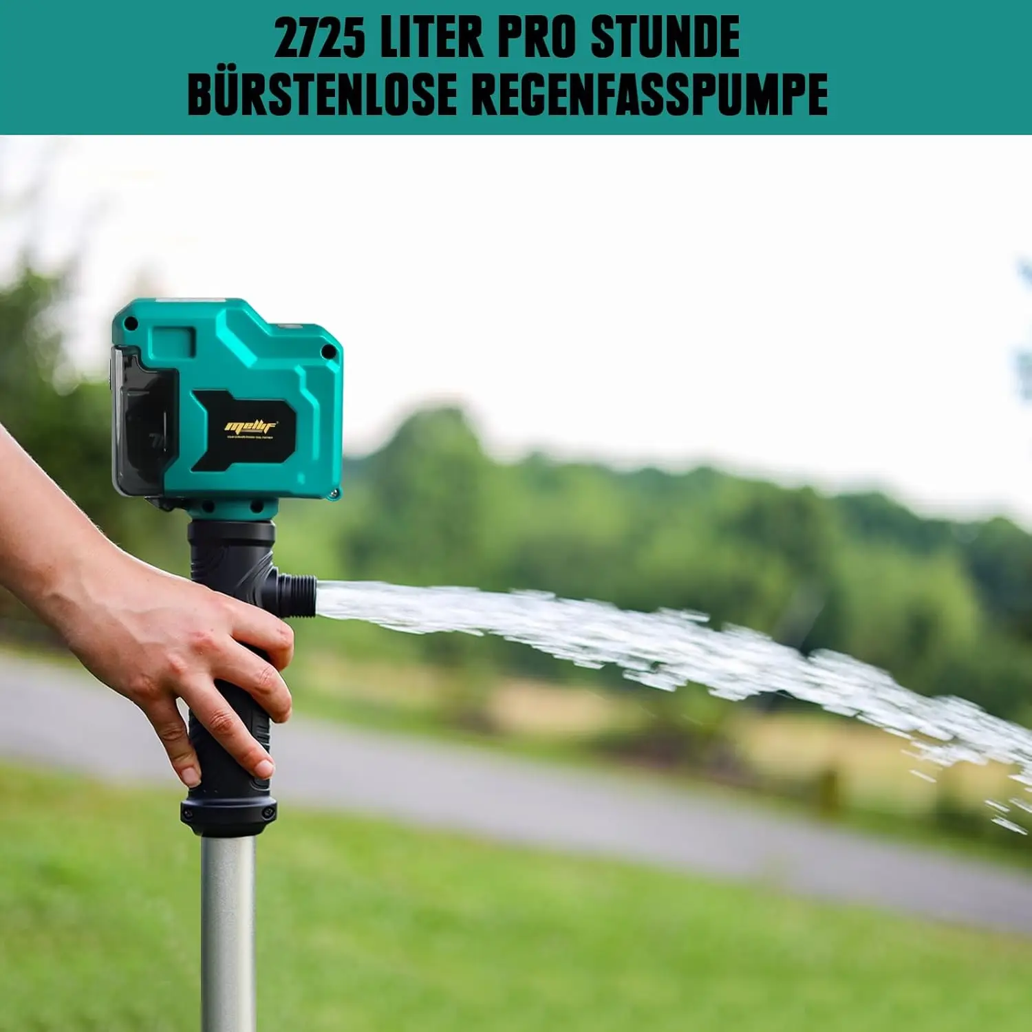Makita 18V Cordless Submersible Pump | Brushless Deep Well Pump | Pool Garden Pond Water Transfer Tool Only - Thumbnail 2
