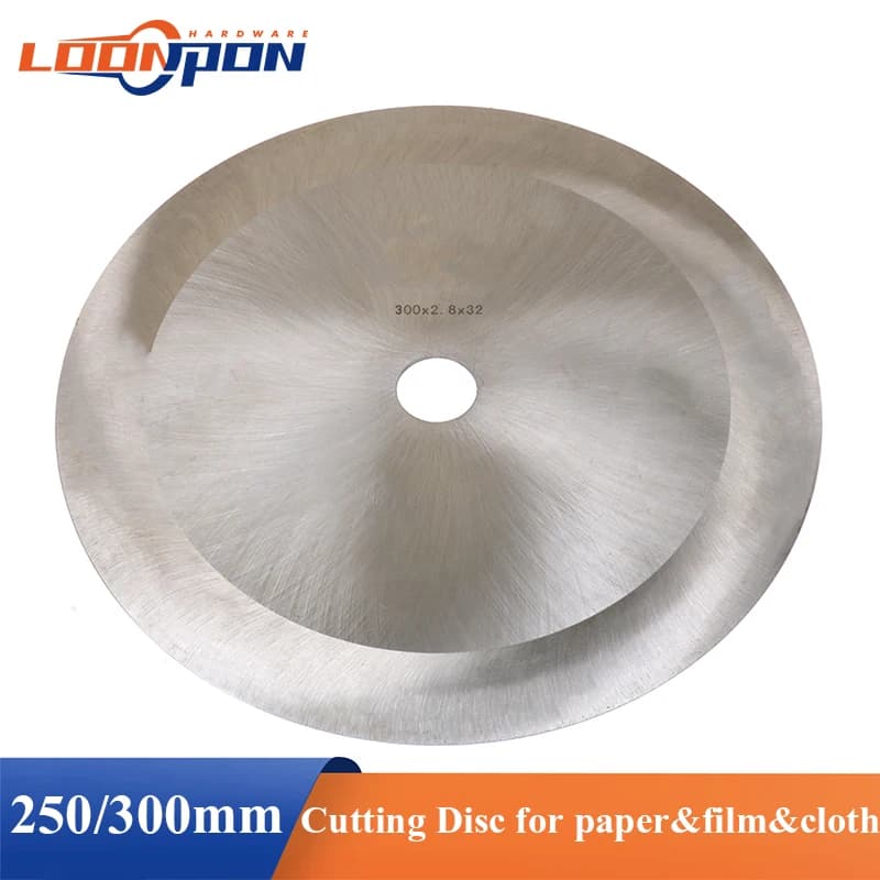 Rotary Cutting Blade | 300mm Precision Disc for Paper, Film & Fabric | 1-Pack - Thumbnail 2