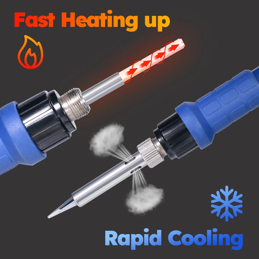 4-in-1 Soldering & Desoldering Station | WEP 948-II | Intelligent Hot Air Rework Tool - Thumbnail 4