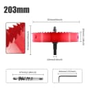 203mm