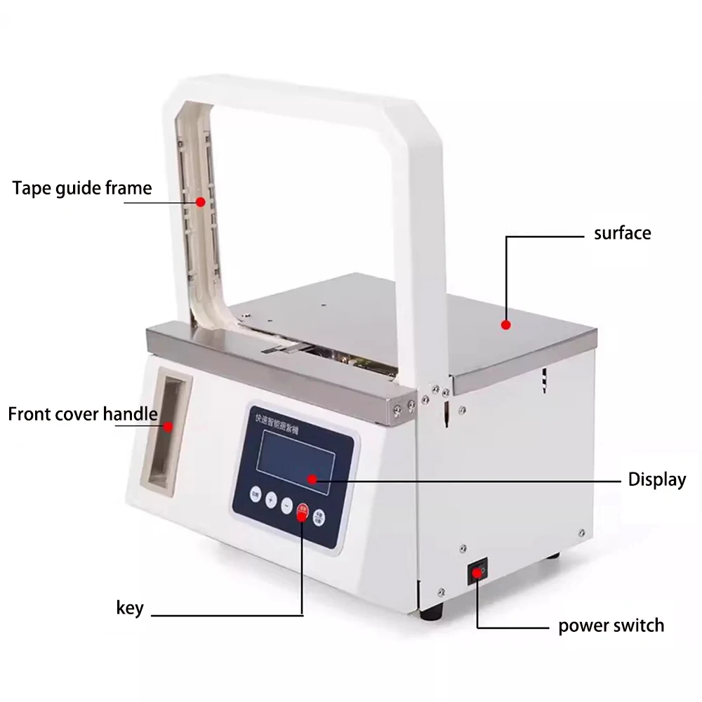 Automatic Strapping Machine | Compact Bundling Solution for Cash & Produce - Thumbnail 2