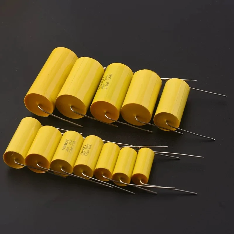 High-Fidelity MKP Film Crossover Capacitor | 0.47-47uF Range | 250V Axial Design for Tweeter Audio - Thumbnail 3