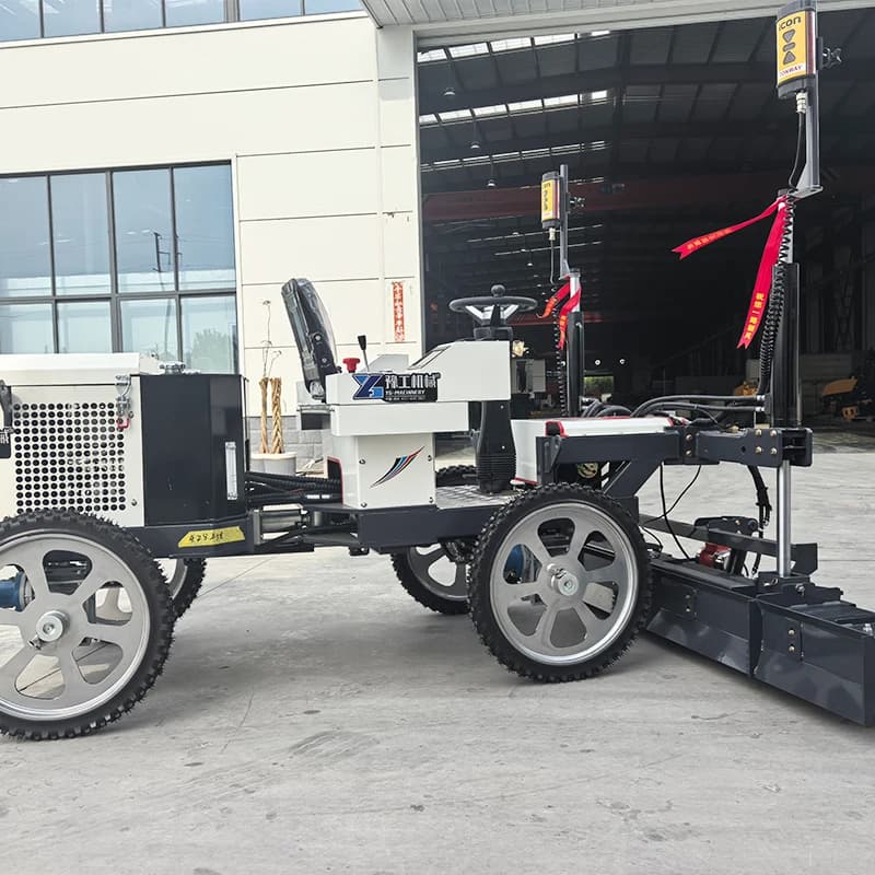 Laser Screeding Machine | 4WD Hydraulic System | Telescopic Arm for Precision Concrete Leveling - Thumbnail 4
