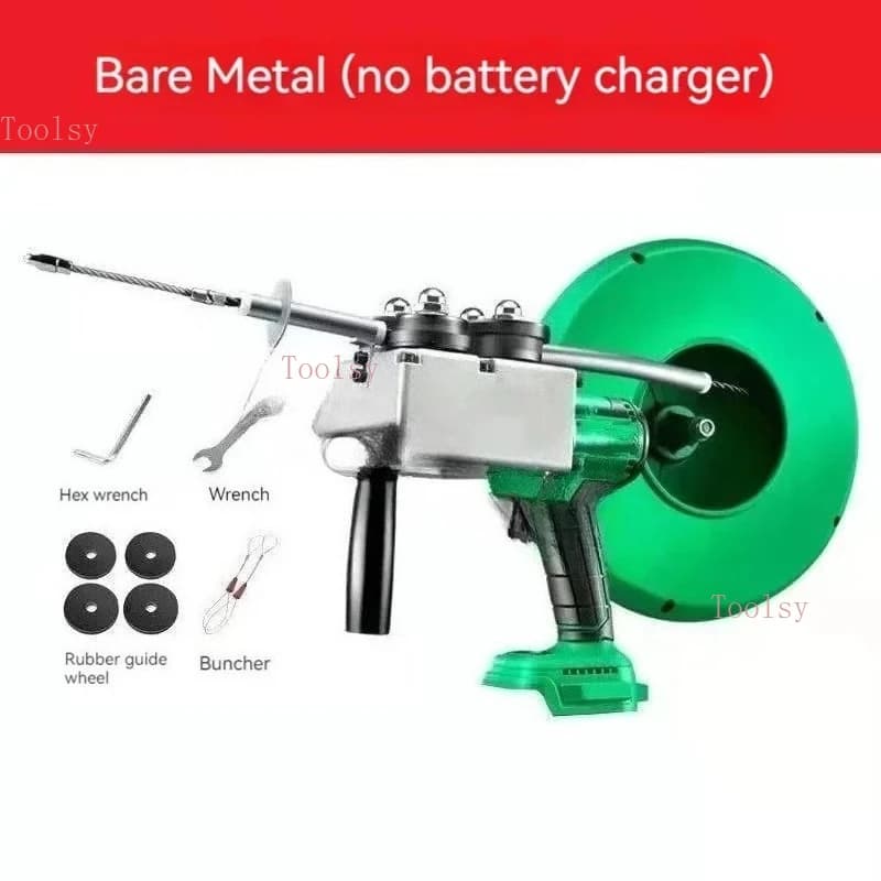 Brushless Electric Threading Machine | 40m/min Portable Pull Tube Tool - Thumbnail 6