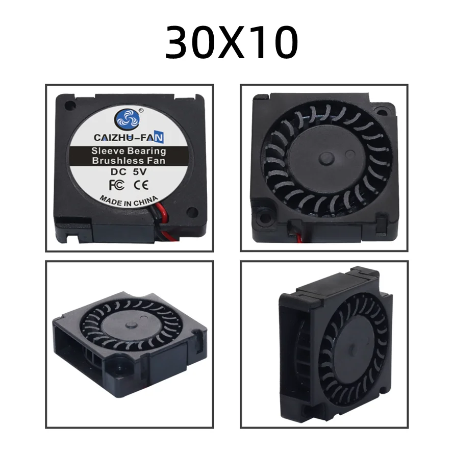 30MM 40MM 50MM 60MM 75MM 97MM Cooling Fan Brushless Motor Case Fan Blower Fan Humidifier FanInduction Cooker Fan 5V USB Plug - Thumbnail 3