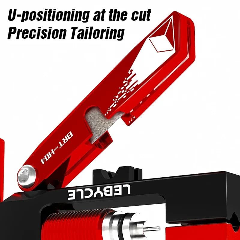 Hydraulic Brake Hose Tool Kit | Precision Olive Press & Hose Cutter for MTB & Road Bikes - Thumbnail 3