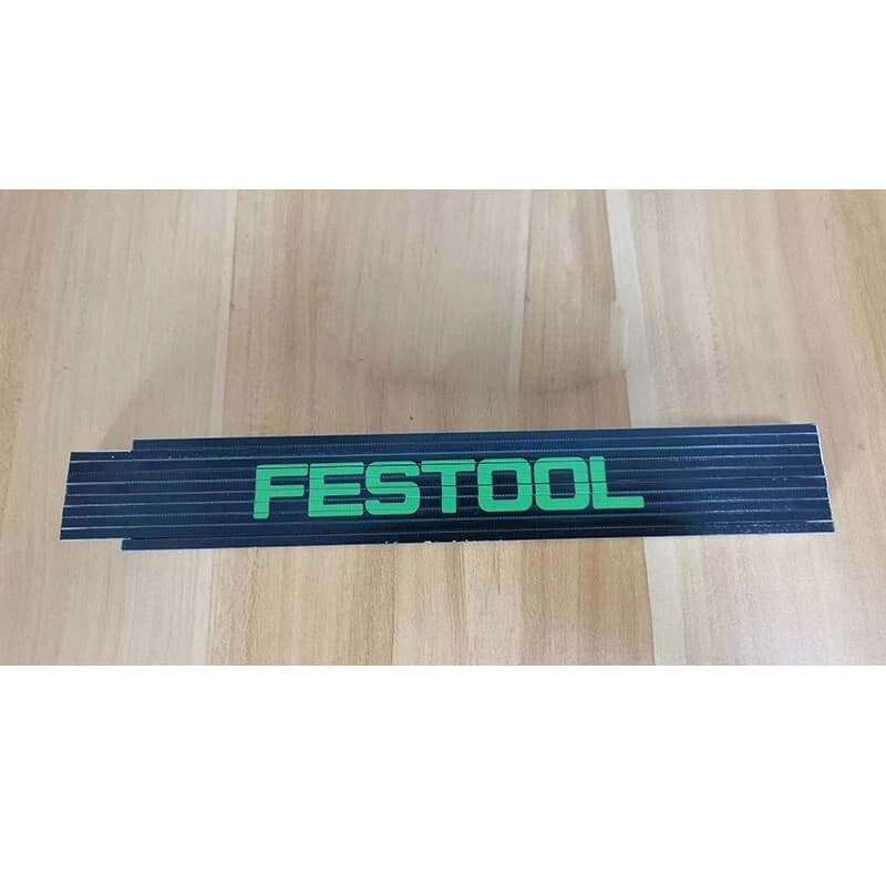 Folding Metre Rule | 2M Wooden Ruler with 10 Links | Abrasion-Resistant Measuring Tool - Thumbnail 5
