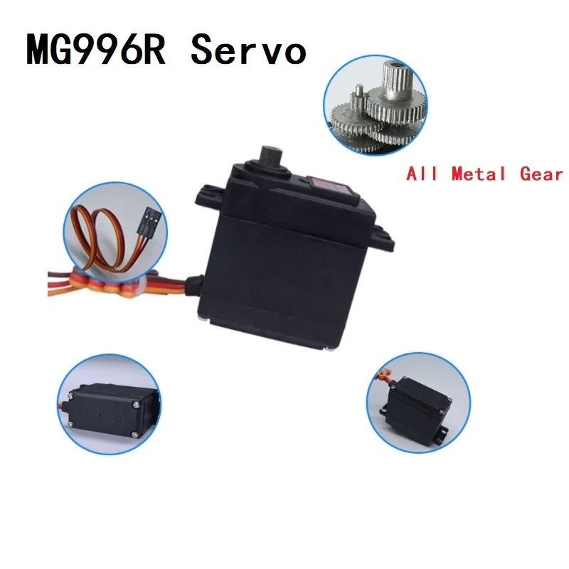 Digital Servo | 13kg High-Torque Metal Gear | Waterproof RC Car & Robot Upgrade - Thumbnail 4