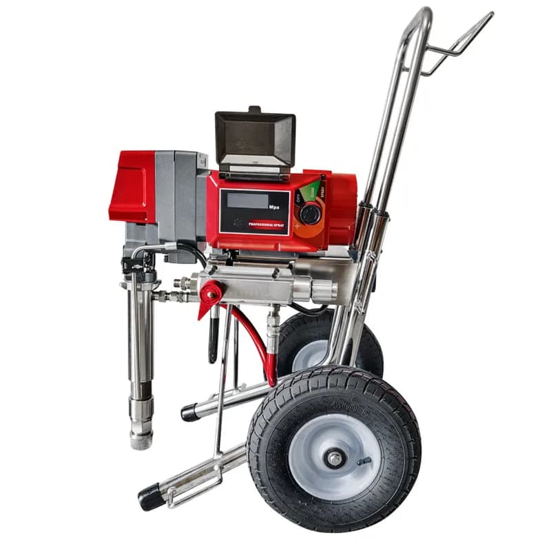 Heavy-Duty Airless Paint Sprayer | 4000W 8.0L Flow Rate | Indoor & Outdoor Wall Spraying Machine - Thumbnail 4
