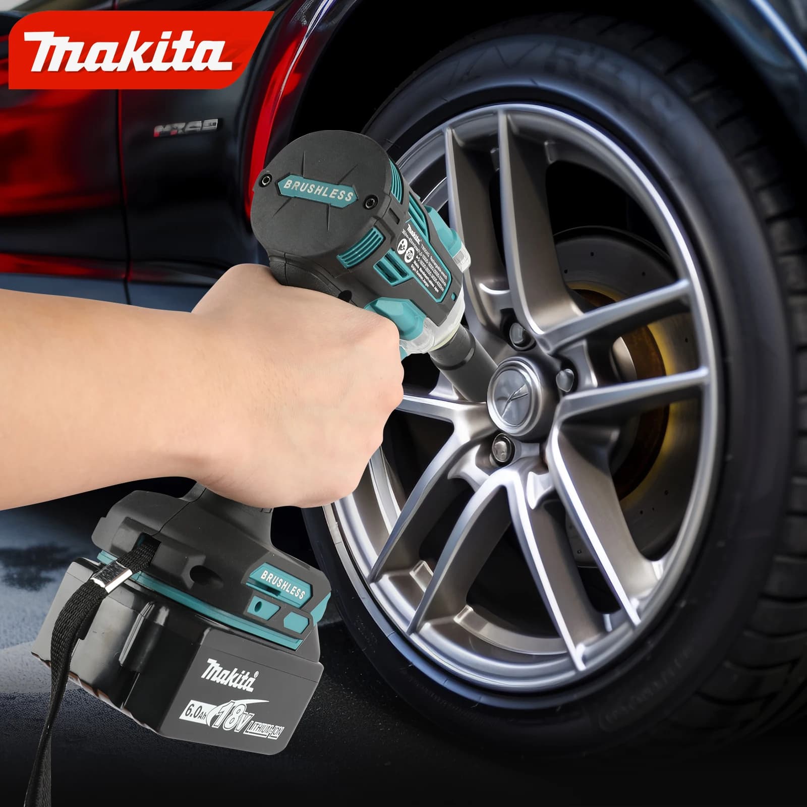 Makita XGT Brushless Cordless Drill Driver | Professional Power Tool with Battery - Thumbnail 4