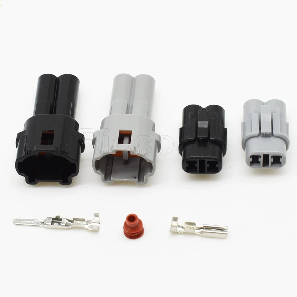 2-Pin Waterproof Connector Kit | Sealed Automotive Plug | OEM 6180-2321 & 6187-2311 - Thumbnail 5