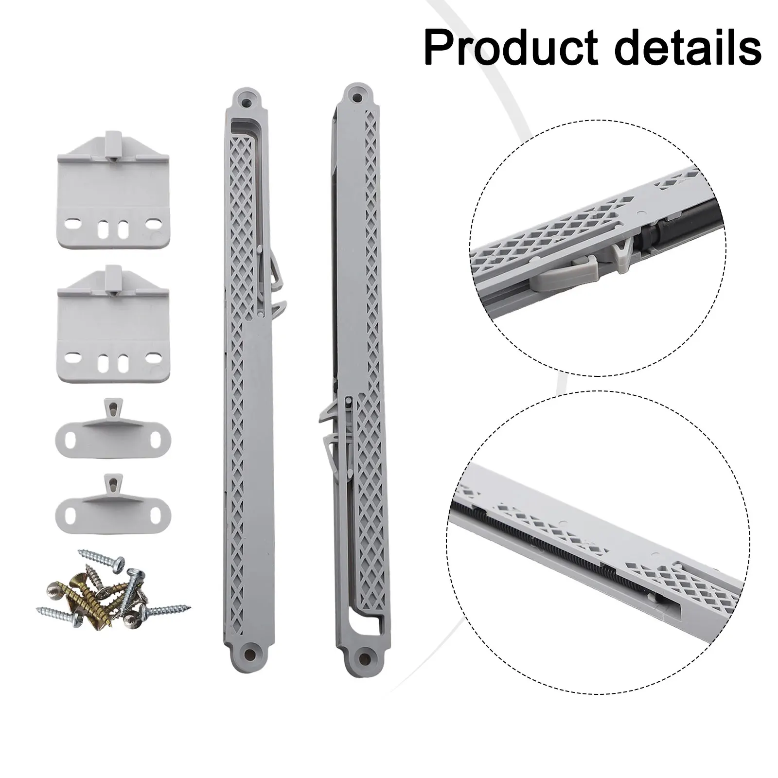 Soft-Close Cabinet Dampers | Premium Hydraulic Drawer Slides for Quiet, Safe Closing - Thumbnail 4