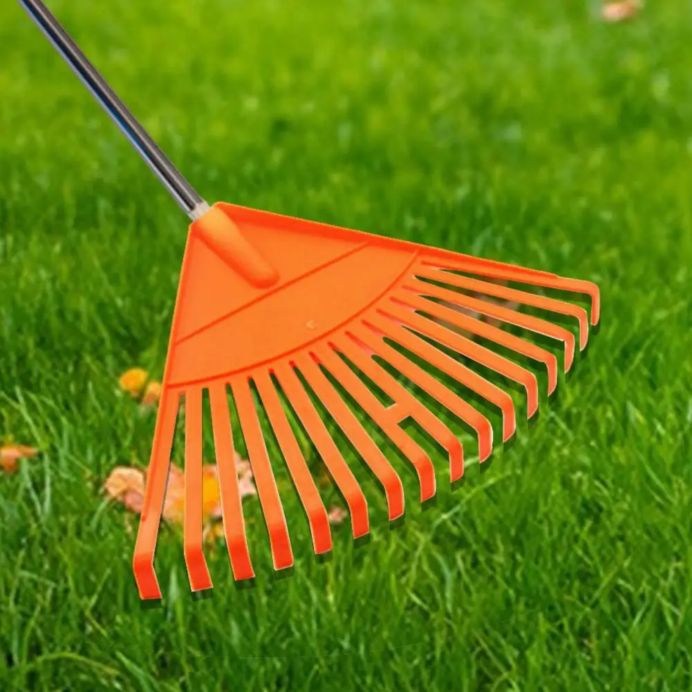 Non-Slip Garden Weed Puller | Easy Installation Without Handle | Large Leaf Raking Tool - Thumbnail 4