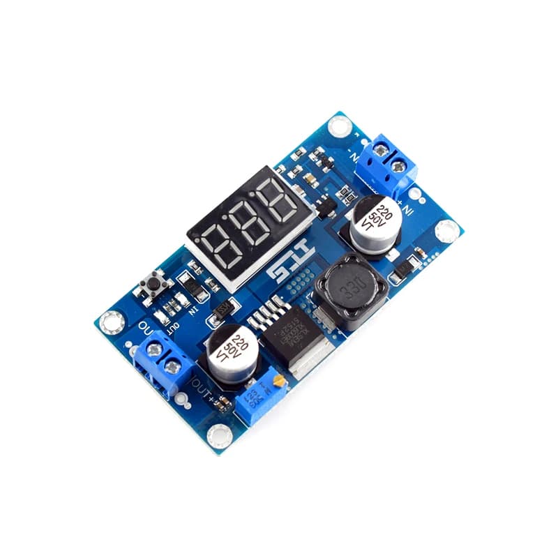 Professional Boost Converter | 5V-40V 4A Adjustable Step-Up Power Module with Digital Display - Thumbnail 3