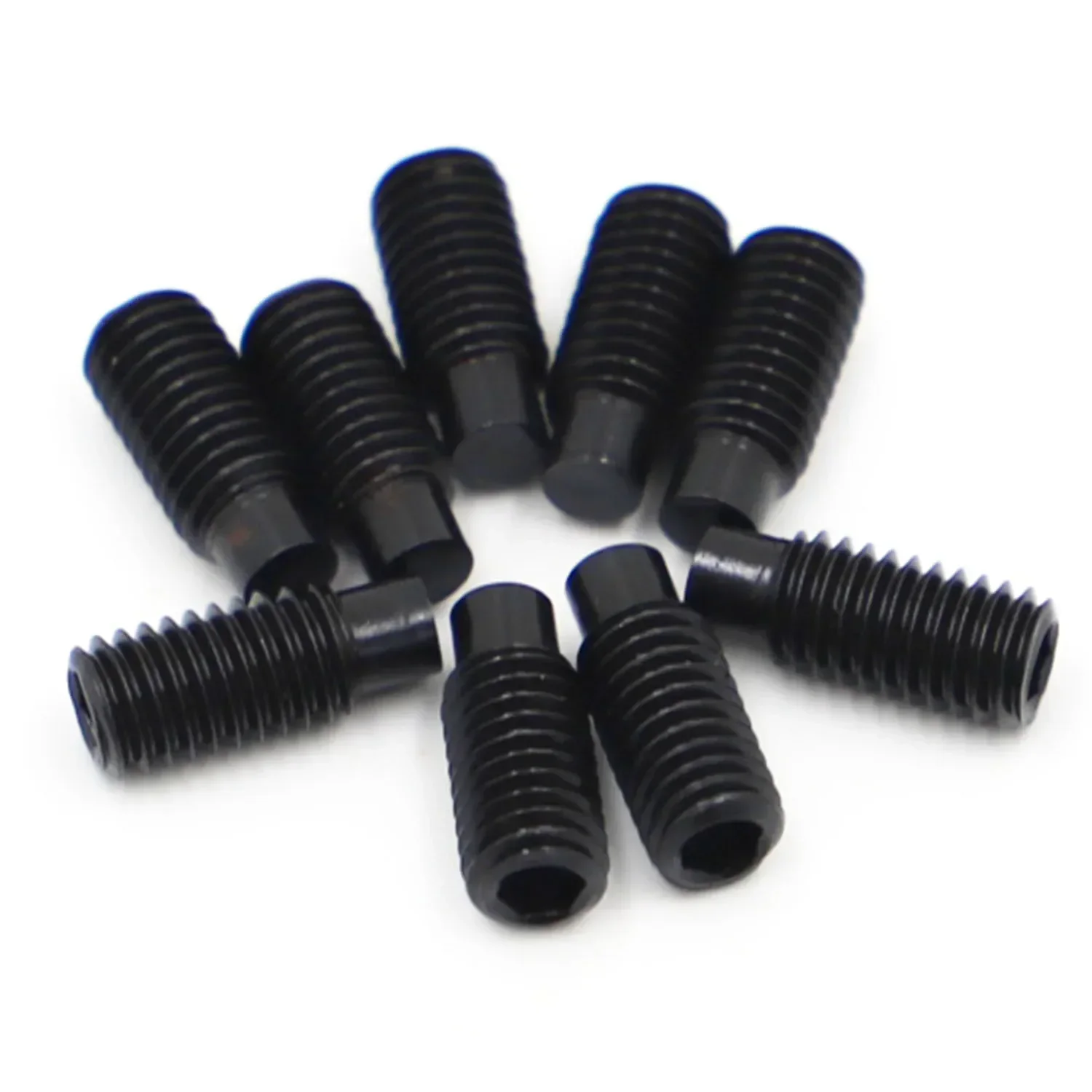 M2.5-M16 Hex Socket Set Screws | Black 12.9 Steel | Dog Point Grub Screws & Bolts - Thumbnail 6
