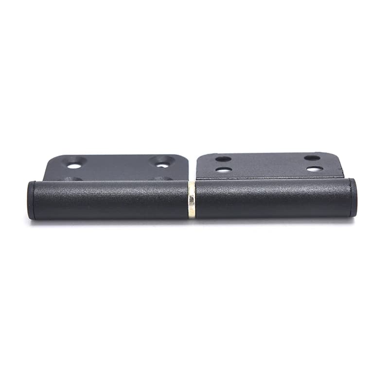 4 Inch Aluminum Flag Hinge | Detachable Black Kitchen Door Hinge | X2 Set Hardware - Thumbnail 5