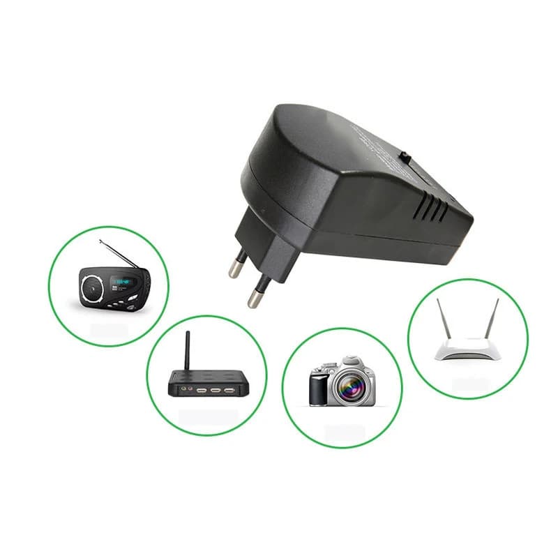 AC/DC Power Adapter | 3V-12V Adjustable Voltage | 30W 3A Switching Power Supply - Thumbnail 6