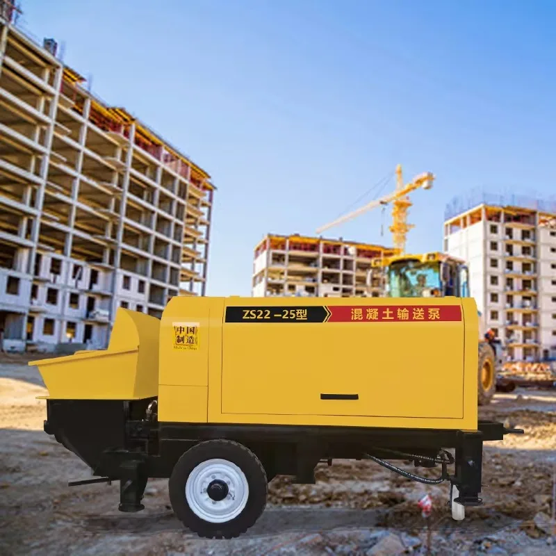 Mini Concrete Pump | 30m Horizontal Delivery | 80mm Pipe for Cement & Mortar - Thumbnail 4