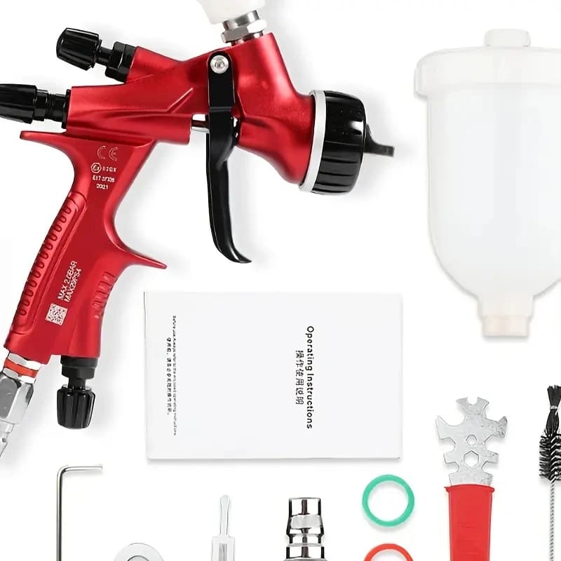 HVLP Spray Gun | DEVIDISS NGT Pro TE20 Lite | 1.3mm Nozzle for All Car Paints - Thumbnail 2