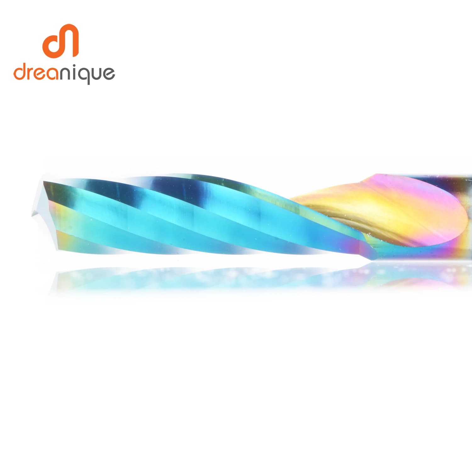 Flute Carbide End Mill | 3.175-6mm | DLC Coating for Aluminum & Acrylic - Thumbnail 4