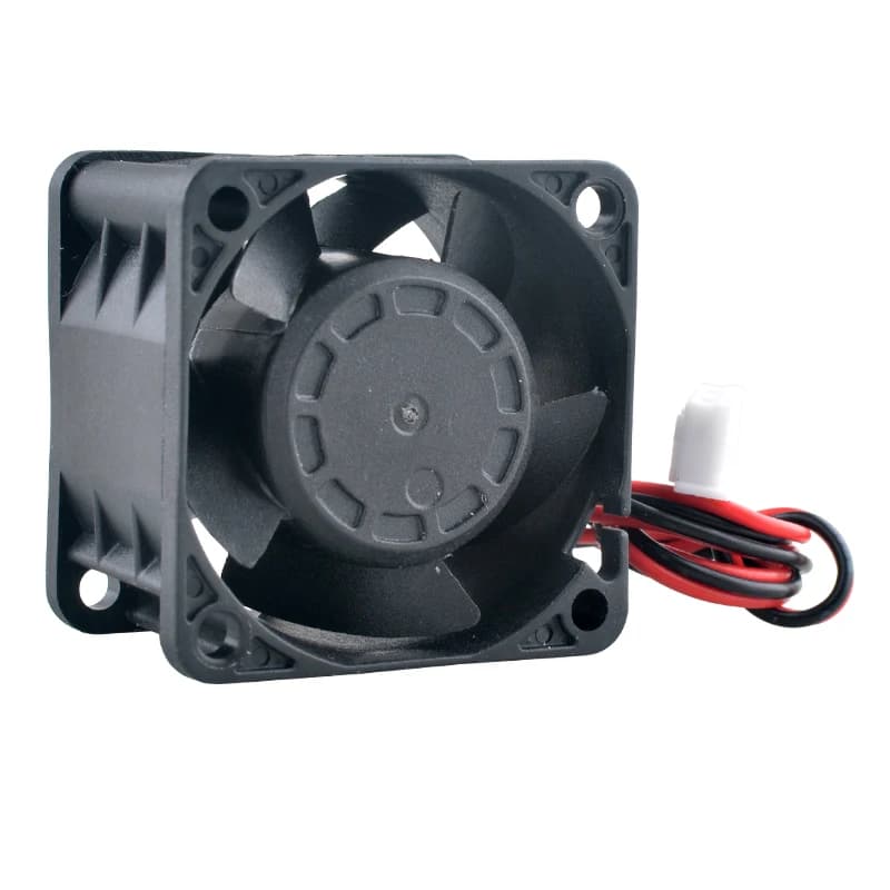 Server Cooling Fan | 40x40x28mm Axial Flow | 5V/12V/24V DC for 1U & 2U Power Systems