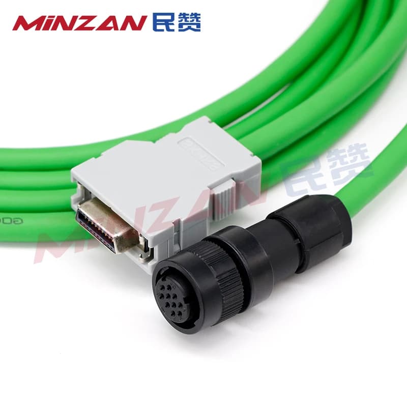 High-Flex Servo Motor Encoder Cable | Durable Industrial Power Supply Wire for Automation - Thumbnail 4