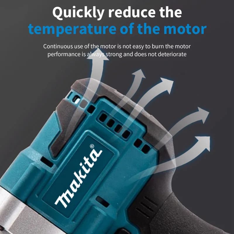 Makita 18V Brushless Cordless Rivet Gun | Automatic Rivet Nut Tool with LED Work Light - Thumbnail 6