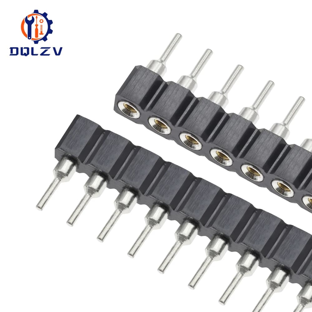 2.54mm Pin Header Connector | SMD Female Socket | 1-40 Pin Straight Design - Thumbnail 6