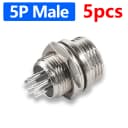 5Pin Male
