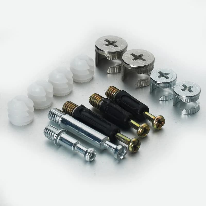 Connecting Hardware Set | 20pcs Cam Screw & Eccentric Wheel Nut | For Cabinet & Wardrobe - Image 1