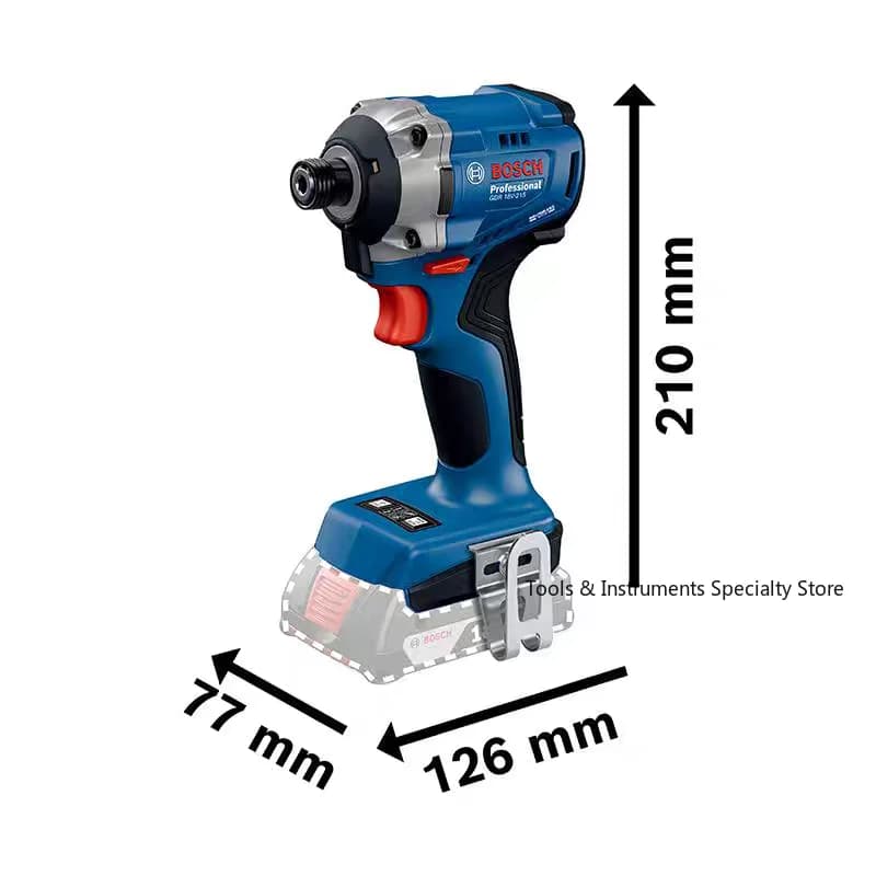 Bosch GDR 18V-215 Professional Impact Driver | 1/4 Hex Chuck | Compact Cordless Fastening Tool - Thumbnail 2