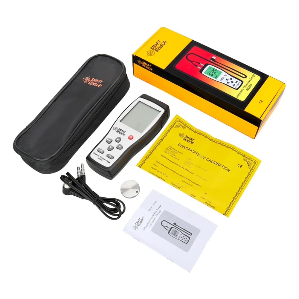 Ultrasonic Thickness & Sound Velocity Meter with LCD Display - Thumbnail 6
