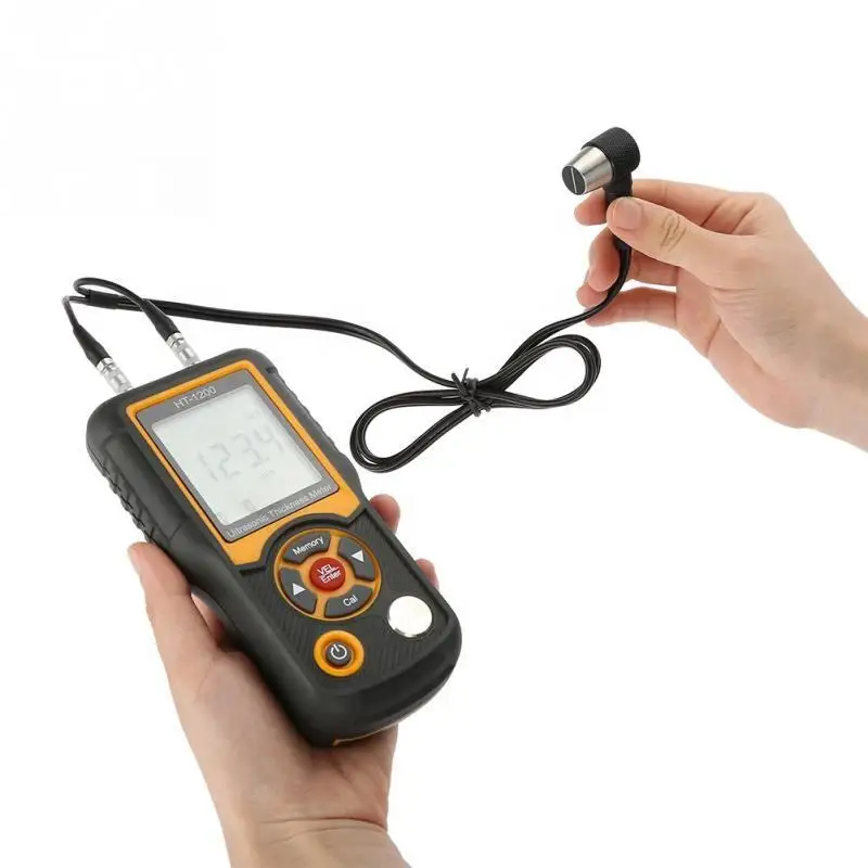 HT-1200 Ultrasonic Coating Thickness Meter - 2.2-225mm Range for Protective Coatings - Thumbnail 2