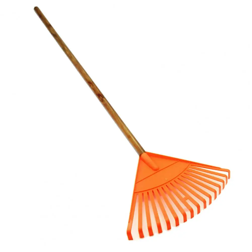 Non-Slip Garden Weed Puller | Easy Installation Without Handle | Large Leaf Raking Tool