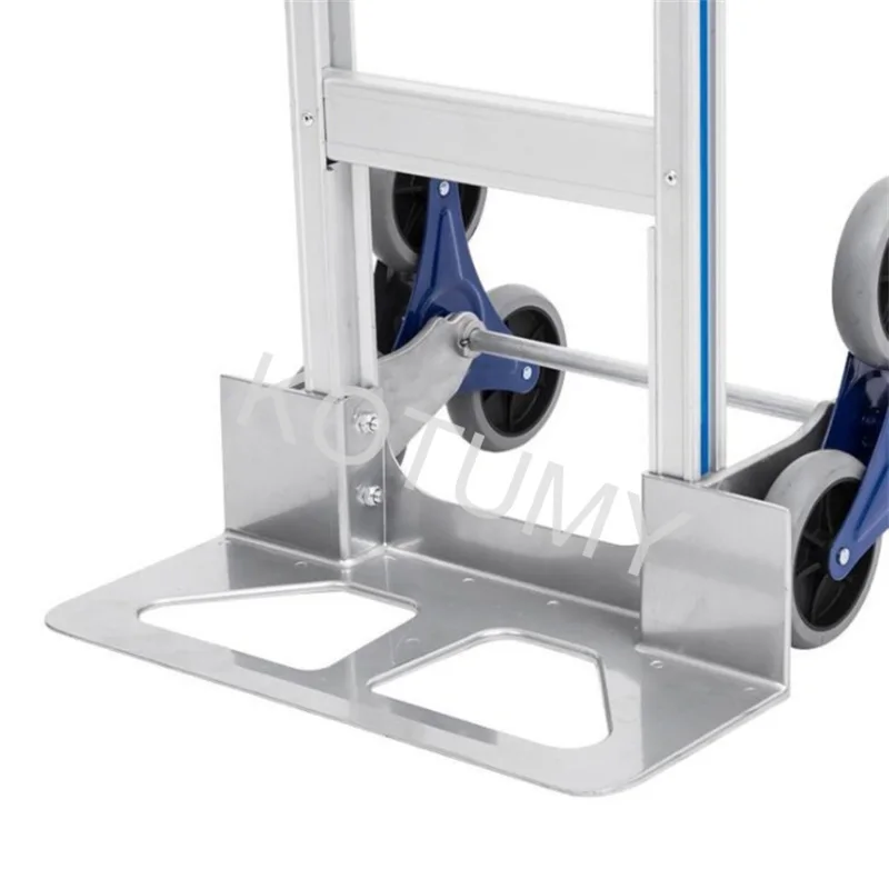 Heavy-Duty Folding Stair Climbing Cart | 550 lb Capacity | All-Terrain Cargo Wagon - Thumbnail 3