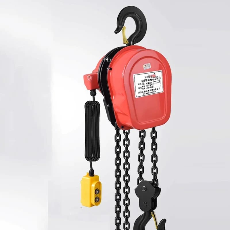 1-Ton Electric Chain Hoist | 380V Industrial Power | Portable & Labor-Saving Crane - Thumbnail 3